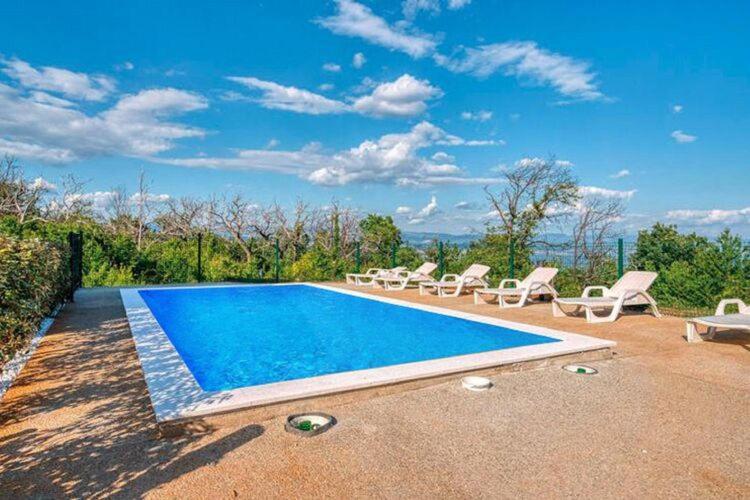 Apartments Nika With Swimming Pool And Beautiful Sea View Dobrec Экстерьер фото